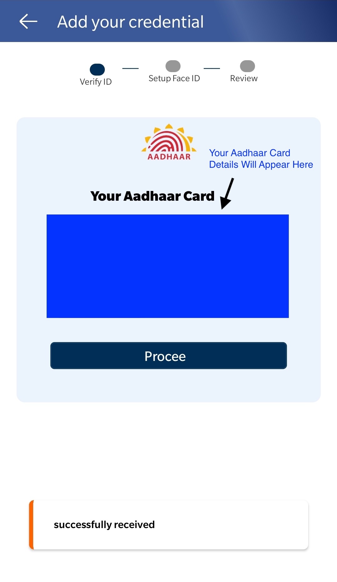 Your Aadhaar Card