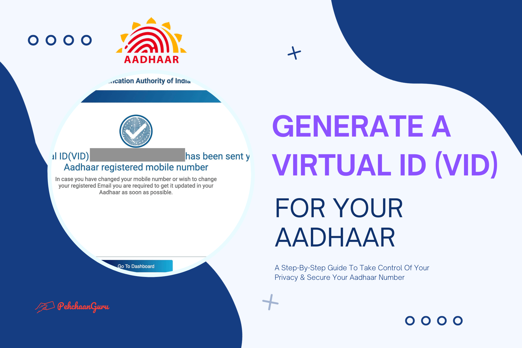 Generate a VID for your Aadhaar