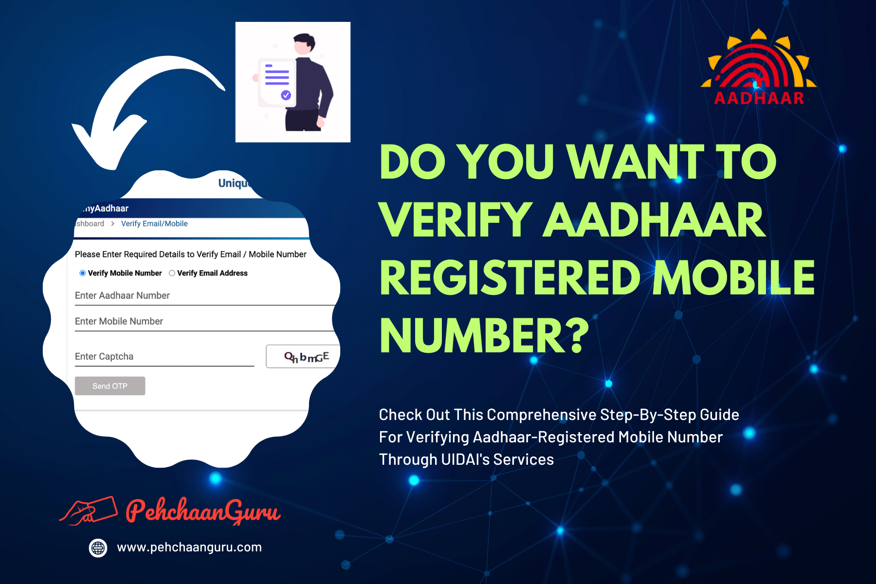 Verify Aadhaar Registered Mobile Number