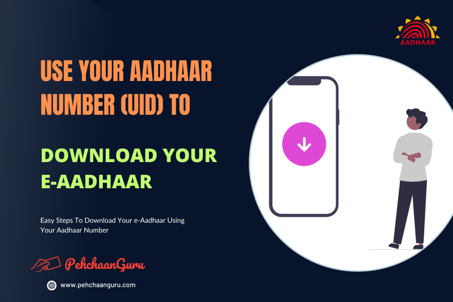 Easy Steps To Download Your e-Aadhaar with Your Aadhaar Number